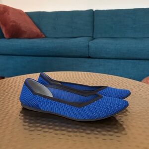 Rothy's Vibrant Blue Flats